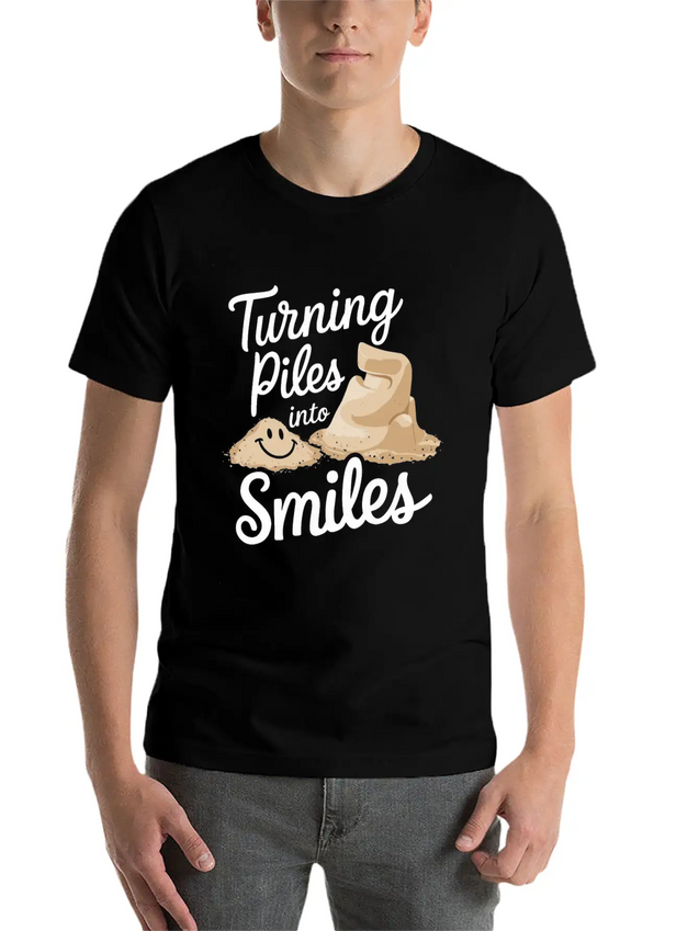 Masterpieces Of Sand Sculpting Art At Beach Lightweight Cotton T-Shirt – Daily Comfort Graphic Shirt