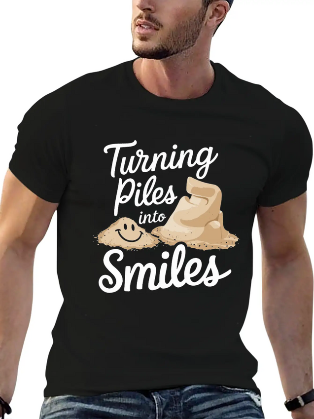 Masterpieces Of Sand Sculpting Art At Beach Lightweight Cotton T-Shirt – Daily Comfort Graphic Shirt