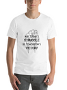 May Today's Struggle Be Tomorrow's Victory Lightweight Cotton T-Shirt – Daily Comfort Graphic Shirt