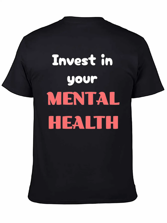 Mental Health Awareness Special Lightweight Cotton T-Shirt – Daily Comfort Graphic Shirt