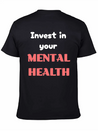 Mental Health Awareness Special Lightweight Cotton T-Shirt – Daily Comfort Graphic Shirt