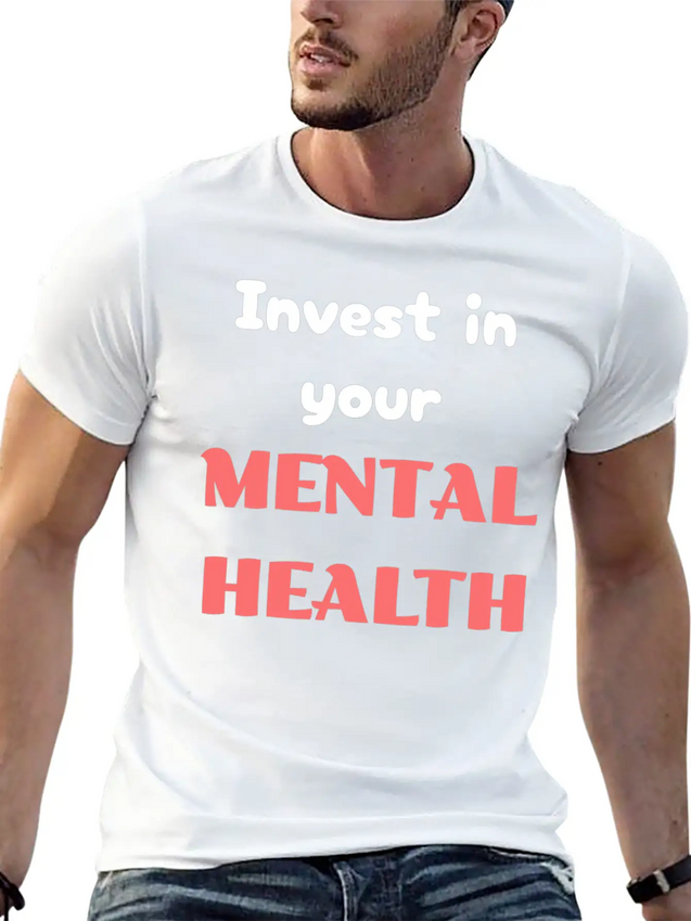 Mental Health Awareness Special Lightweight Cotton T-Shirt – Daily Comfort Graphic Shirt