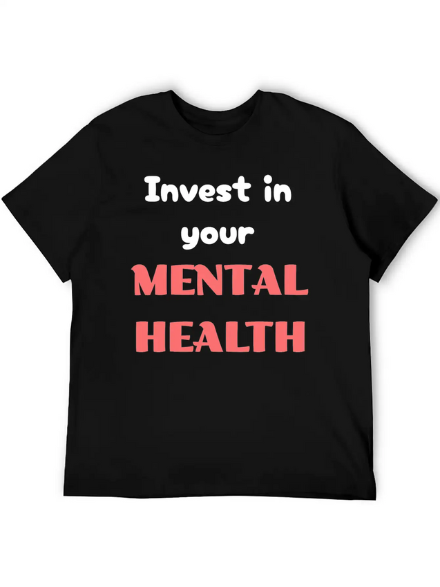 Mental Health Awareness Special Lightweight Cotton T-Shirt – Daily Comfort Graphic Shirt