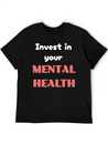 Mental Health Awareness Special Lightweight Cotton T-Shirt – Daily Comfort Graphic Shirt