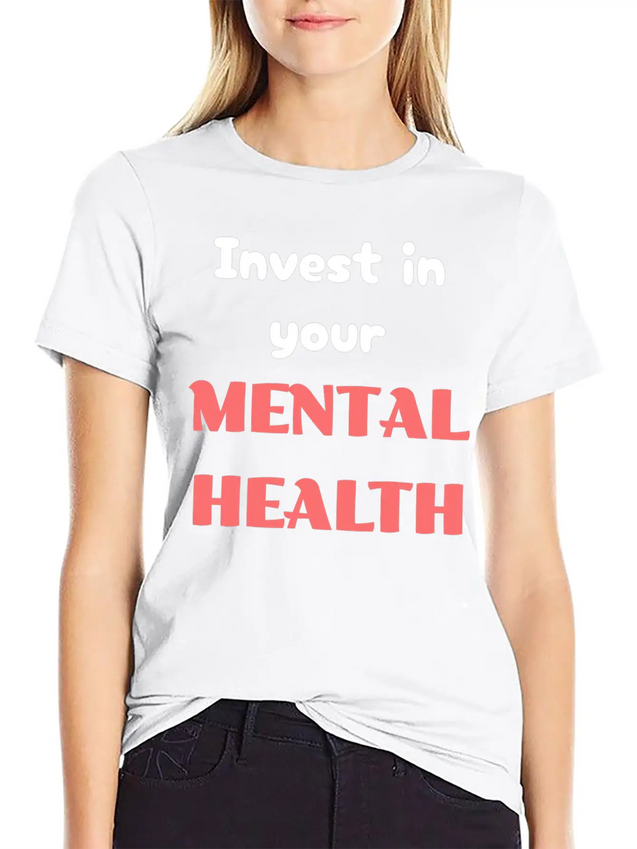 Mental Health Awareness Special Lightweight Cotton T-Shirt – Daily Comfort Graphic Shirt
