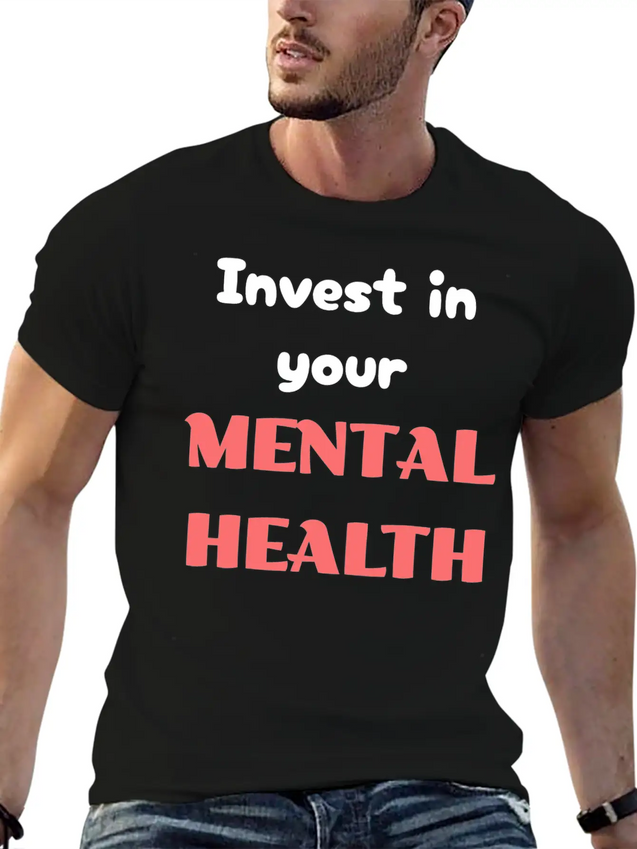 Mental Health Awareness Special Lightweight Cotton T-Shirt – Daily Comfort Graphic Shirt