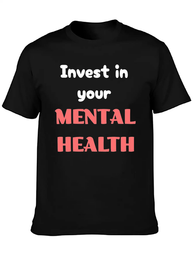 Mental Health Awareness Special Lightweight Cotton T-Shirt – Daily Comfort Graphic Shirt