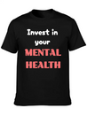 Mental Health Awareness Special Lightweight Cotton T-Shirt – Daily Comfort Graphic Shirt