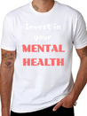 Mental Health Awareness Special Lightweight Cotton T-Shirt – Daily Comfort Graphic Shirt