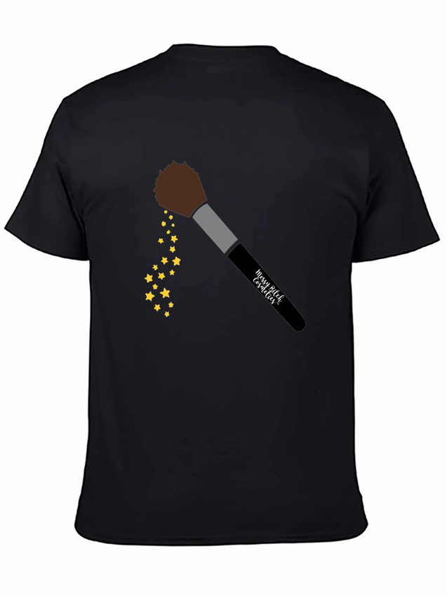 Messy Bitch Cosmetics™ Fairy Brush (Wand) Lightweight Cotton T-Shirt – Daily Comfort Graphic Shirt