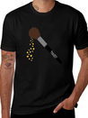 Messy Bitch Cosmetics™ Fairy Brush (Wand) Lightweight Cotton T-Shirt – Daily Comfort Graphic Shirt