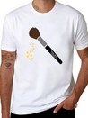 Messy Bitch Cosmetics™ Fairy Brush (Wand) Lightweight Cotton T-Shirt – Daily Comfort Graphic Shirt