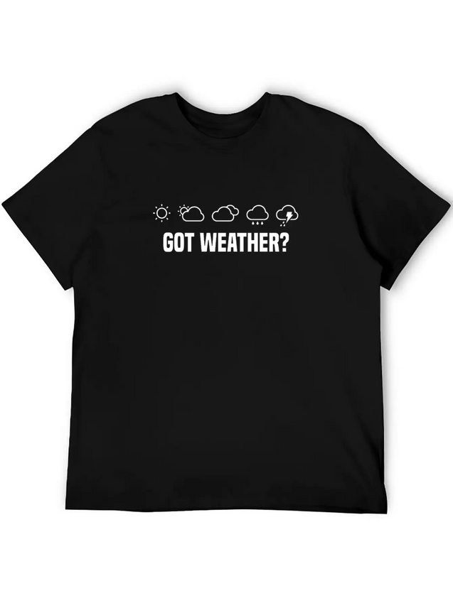 Meteorologist Storm Chaser Weather Meteorology Lightweight Cotton T-Shirt – Daily Comfort Graphic Shirt