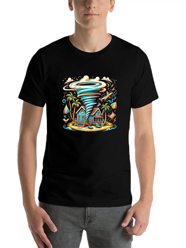 Meteorology Kids Tornado Storm Chasing Storm Fan Lightweight Cotton T-Shirt – Daily Comfort Graphic Shirt