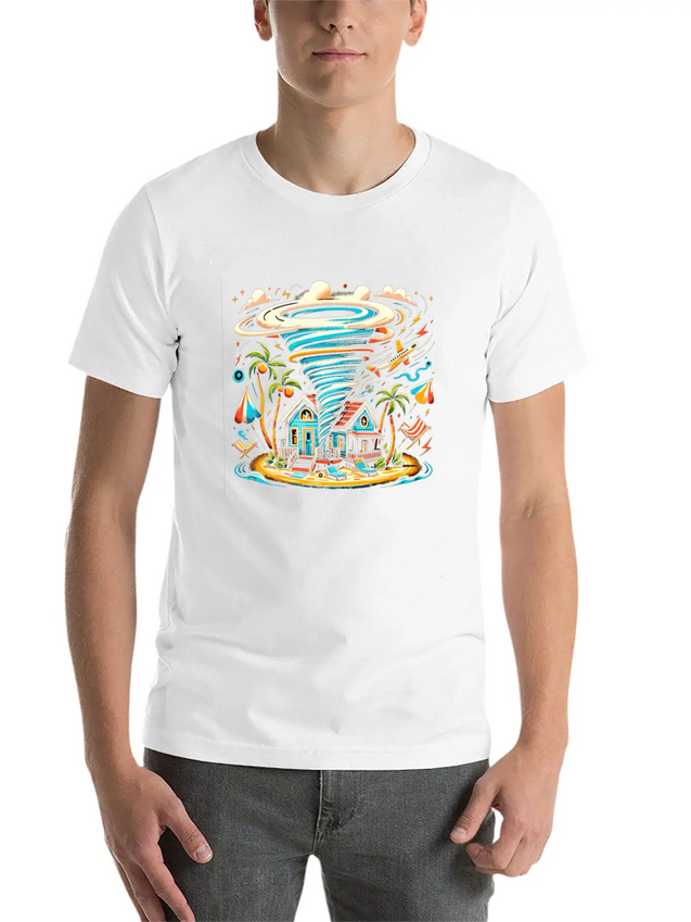 Meteorology Kids Tornado Storm Chasing Storm Fan Lightweight Cotton T-Shirt – Daily Comfort Graphic Shirt