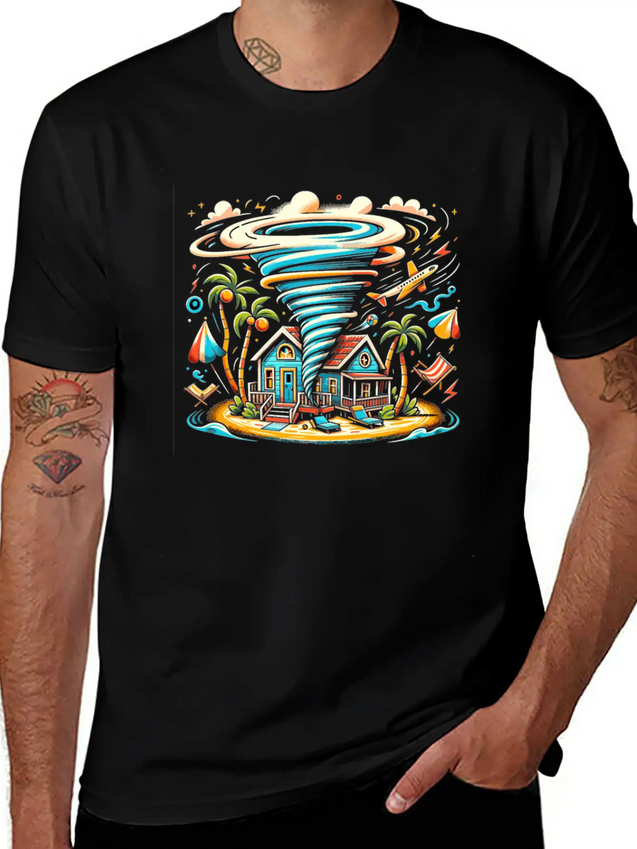 Meteorology Kids Tornado Storm Chasing Storm Fan Lightweight Cotton T-Shirt – Daily Comfort Graphic Shirt