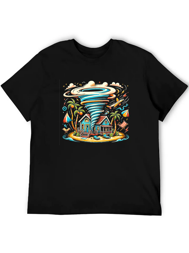 Meteorology Kids Tornado Storm Chasing Storm Fan Lightweight Cotton T-Shirt – Daily Comfort Graphic Shirt