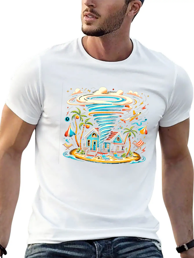 Meteorology Kids Tornado Storm Chasing Storm Fan Lightweight Cotton T-Shirt – Daily Comfort Graphic Shirt