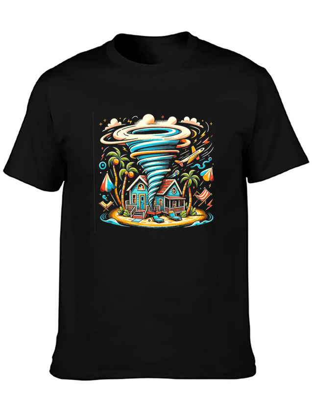 Meteorology Kids Tornado Storm Chasing Storm Fan Lightweight Cotton T-Shirt – Daily Comfort Graphic Shirt