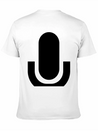 Microphone Lightweight Cotton T-Shirt – Daily Comfort Graphic Shirt