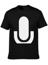 Microphone Lightweight Cotton T-Shirt – Daily Comfort Graphic Shirt