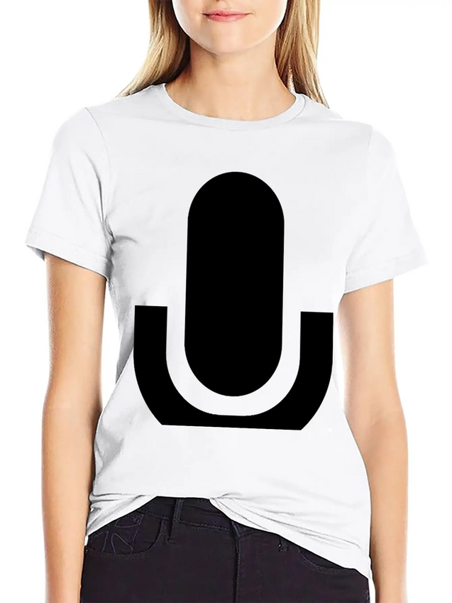 Microphone Lightweight Cotton T-Shirt – Daily Comfort Graphic Shirt
