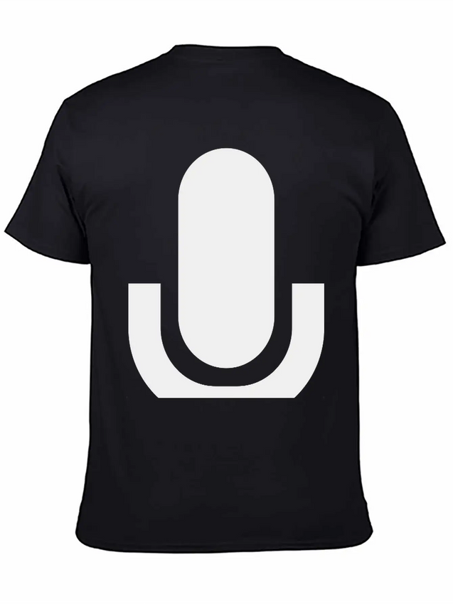 Microphone Lightweight Cotton T-Shirt – Daily Comfort Graphic Shirt