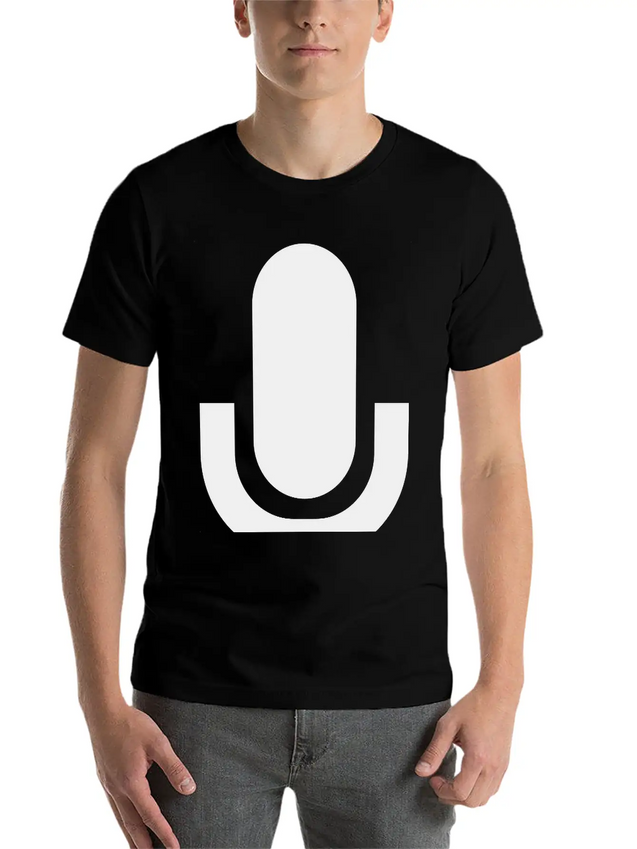 Microphone Lightweight Cotton T-Shirt – Daily Comfort Graphic Shirt