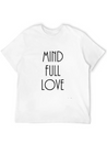 Mindful-mindfulllove Lightweight Cotton T-Shirt – Daily Comfort Graphic Shirt