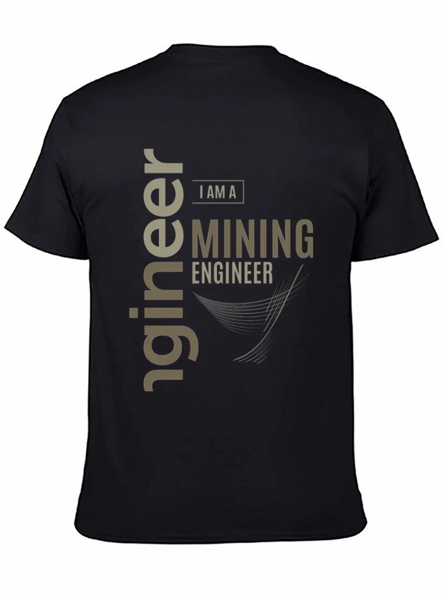 Mining Engineer Lightweight Cotton T-Shirt – Daily Comfort Graphic Shirt
