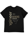 Mining Engineer Lightweight Cotton T-Shirt – Daily Comfort Graphic Shirt