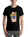 Miscellaneous Figurative Facade Lightweight Cotton T-Shirt – Daily Comfort Graphic Shirt