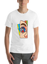 Miscellaneous Figurative Facade Lightweight Cotton T-Shirt – Daily Comfort Graphic Shirt