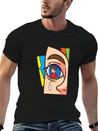 Miscellaneous Figurative Facade Lightweight Cotton T-Shirt – Daily Comfort Graphic Shirt