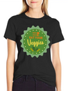 MJR 10 B Eatveggie Lightweight Cotton T-Shirt – Daily Comfort Graphic Shirt