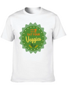 MJR 10 B Eatveggie Lightweight Cotton T-Shirt – Daily Comfort Graphic Shirt