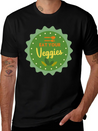 MJR 10 B Eatveggie Lightweight Cotton T-Shirt – Daily Comfort Graphic Shirt