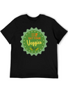 MJR 10 B Eatveggie Lightweight Cotton T-Shirt – Daily Comfort Graphic Shirt
