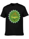 MJR 10 B Eatveggie Lightweight Cotton T-Shirt – Daily Comfort Graphic Shirt