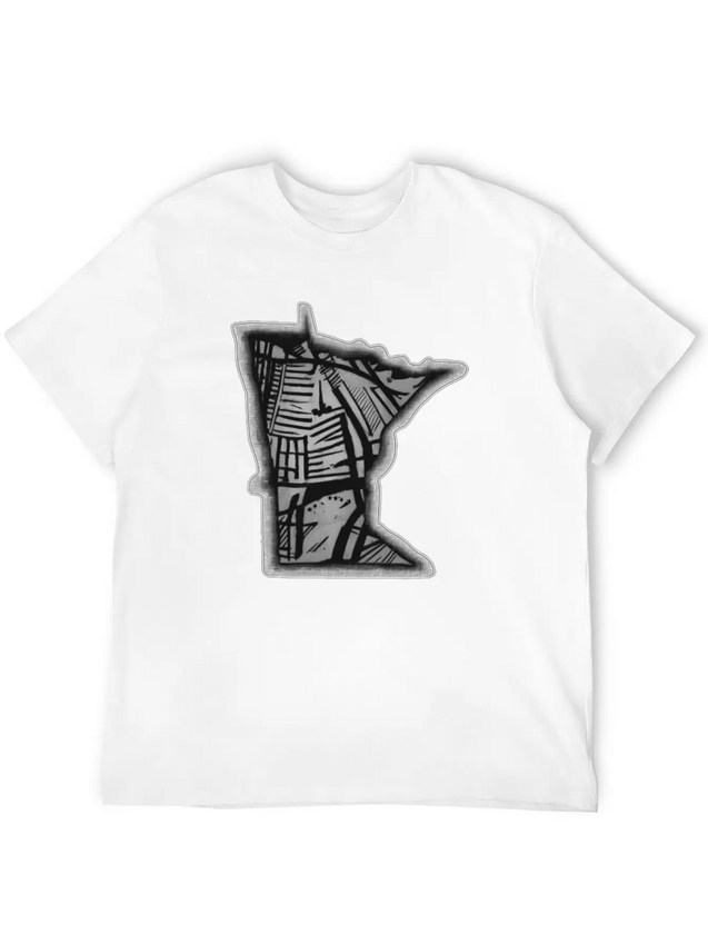 MN Urban Style Lightweight Cotton T-Shirt – Daily Comfort Graphic Shirt