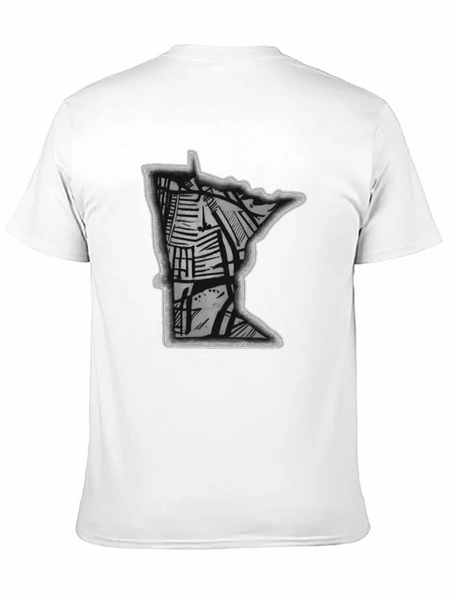 MN Urban Style Lightweight Cotton T-Shirt – Daily Comfort Graphic Shirt