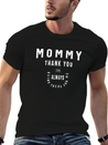 Mommy, Always There For Me - Mother's Day Lightweight Cotton T-Shirt – Daily Comfort Graphic Shirt