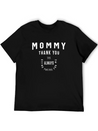 Mommy, Always There For Me - Mother's Day Lightweight Cotton T-Shirt – Daily Comfort Graphic Shirt