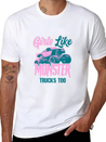 Monster Truck Lightweight Cotton T-Shirt – Daily Comfort Graphic Shirt