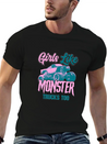 Monster Truck Lightweight Cotton T-Shirt – Daily Comfort Graphic Shirt