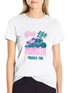 Monster Truck Lightweight Cotton T-Shirt – Daily Comfort Graphic Shirt