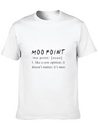 Moo Point Definition Funny Moo Point Lightweight Cotton T-Shirt – Daily Comfort Graphic Shirt
