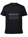 Moo Point Definition Funny Moo Point Lightweight Cotton T-Shirt – Daily Comfort Graphic Shirt
