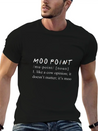Moo Point Definition Funny Moo Point Lightweight Cotton T-Shirt – Daily Comfort Graphic Shirt