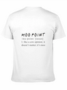 Moo Point Definition Funny Moo Point Lightweight Cotton T-Shirt – Daily Comfort Graphic Shirt